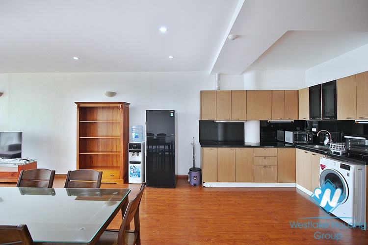 Bright 3 beds apartment for rent in Westlake area, Hanoi